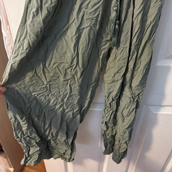 Sage Green Jumpsuit - Picture 2 of 5